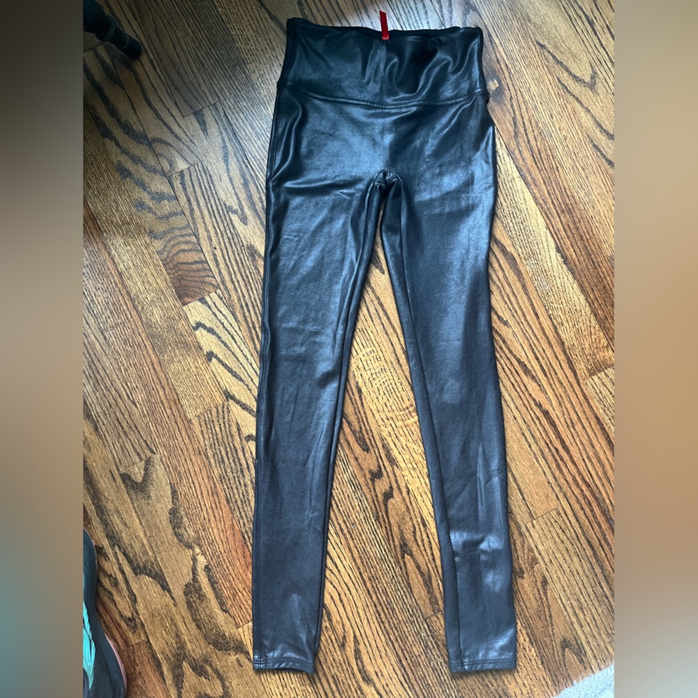 Spanx Faux Leather Leggings